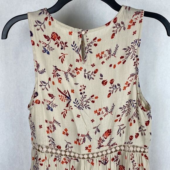 Taylor & Sage Dress Small Sleeveless Crochet Lace Cutout Waist Lined - Picture 5 of 13